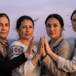 unity, diversity, women, togetherness, solidarity, connection, intergenerational, community, strength, support, friendship, collaboration, people, ethnicities, ages, outdoors, sunset, nature, landscape, harmony, empowerment, sisterhood, partnership, ai generated